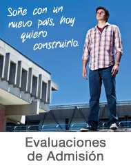 Evaluaciones de admisión