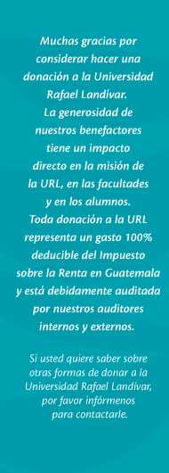 Gracias por donar en la URL.