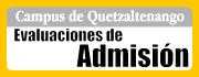 Evaluaciones de admisión